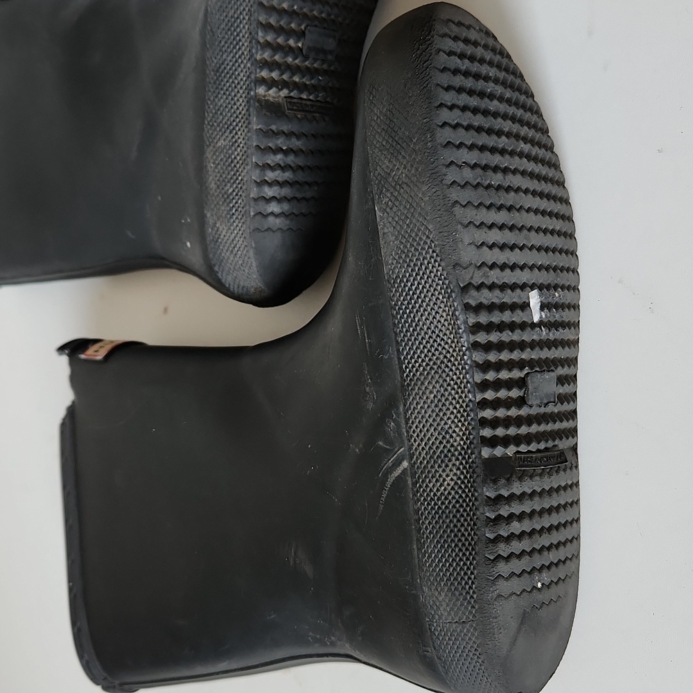 HUNTER | Kids First Classic Rain Boots black Sz 12 - Picture 4 of 5